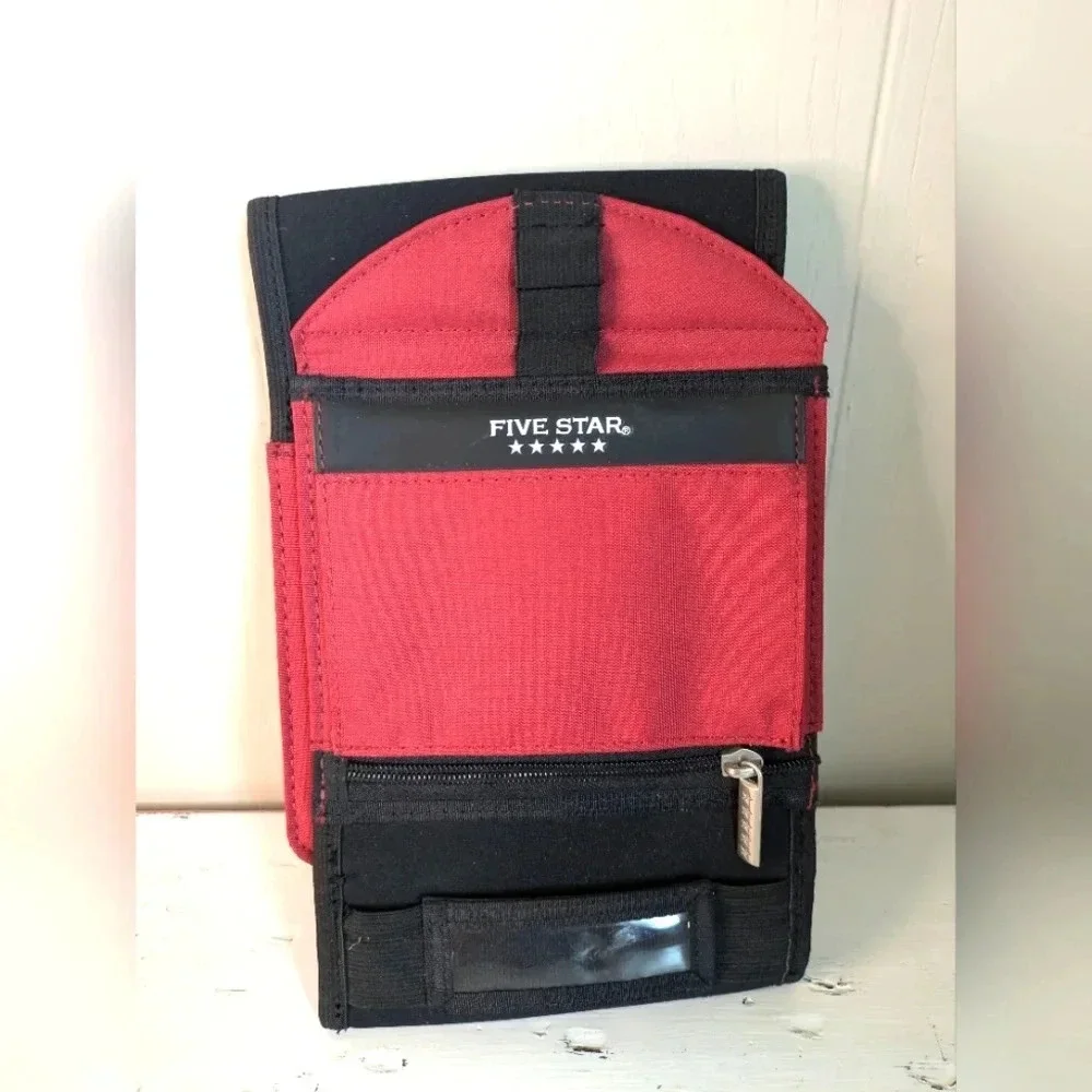 Five Star Wrapper Keeper Red‎ Blue Set College High School Vintage Y2K